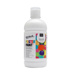 MONT MARTE POSTER PAINT 500ml - Titanium White